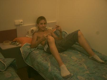 en lo llit!!